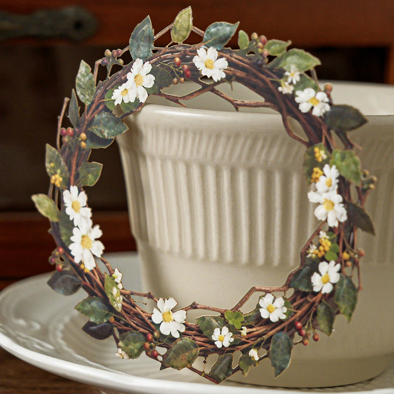 14 Pcs Vintage Journal Frame and Paper SYRK