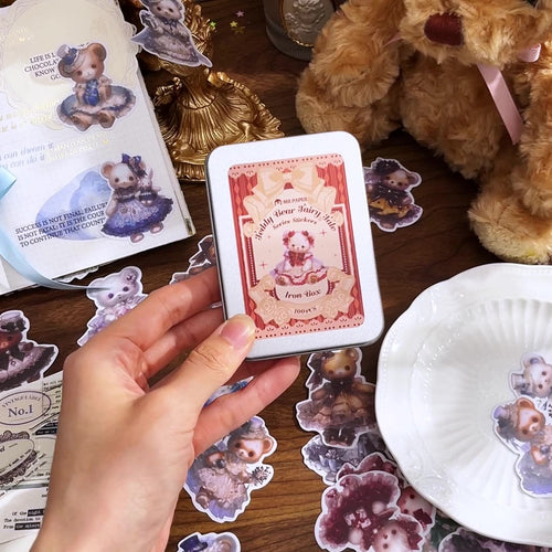 100 Pcs Teddy Bear Stickers TDXTH
