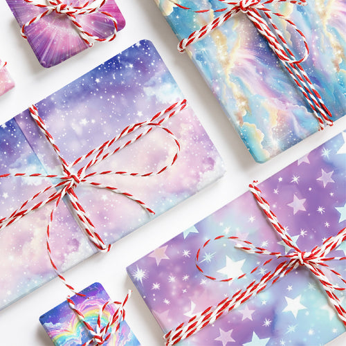 12 inch Fantasy Galaxy Scrapbook Paper Pad PAJ010