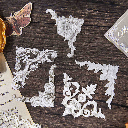 20 Sheets Vintage Corner Stickers WGLT