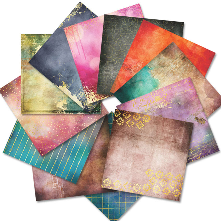 12 Inch Scrapbook Paper Pad for Craft PA017