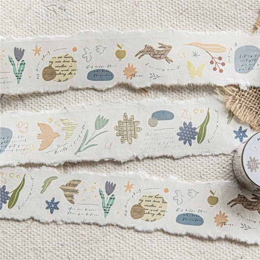 1 Roll Collage Themed PET Tape PTSY