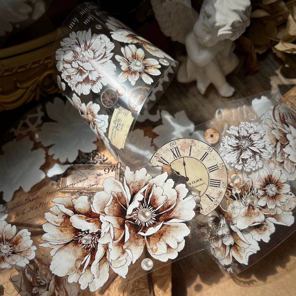 Floral Decorative Tape Rolls- Old Tyme Memories