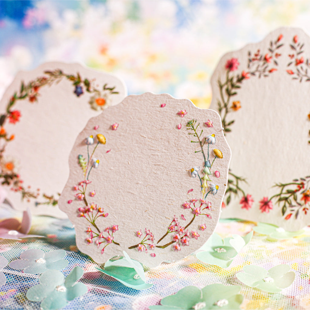 20 Pcs Floral Notepad HLXL