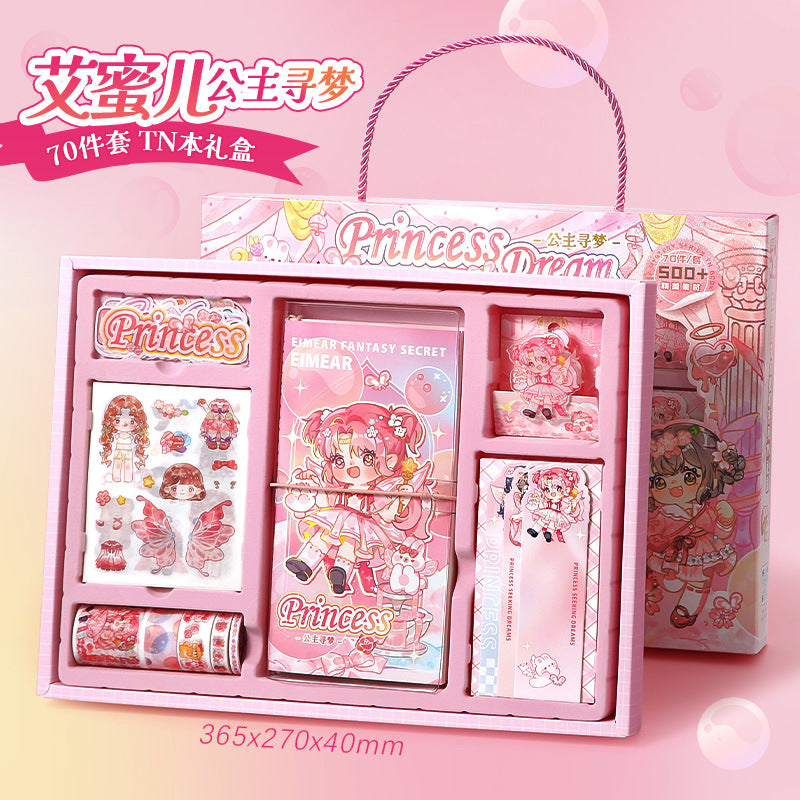 127 Pcs Cartoon Scrapbook Supplies Starter Set Gift Idea RMTZ