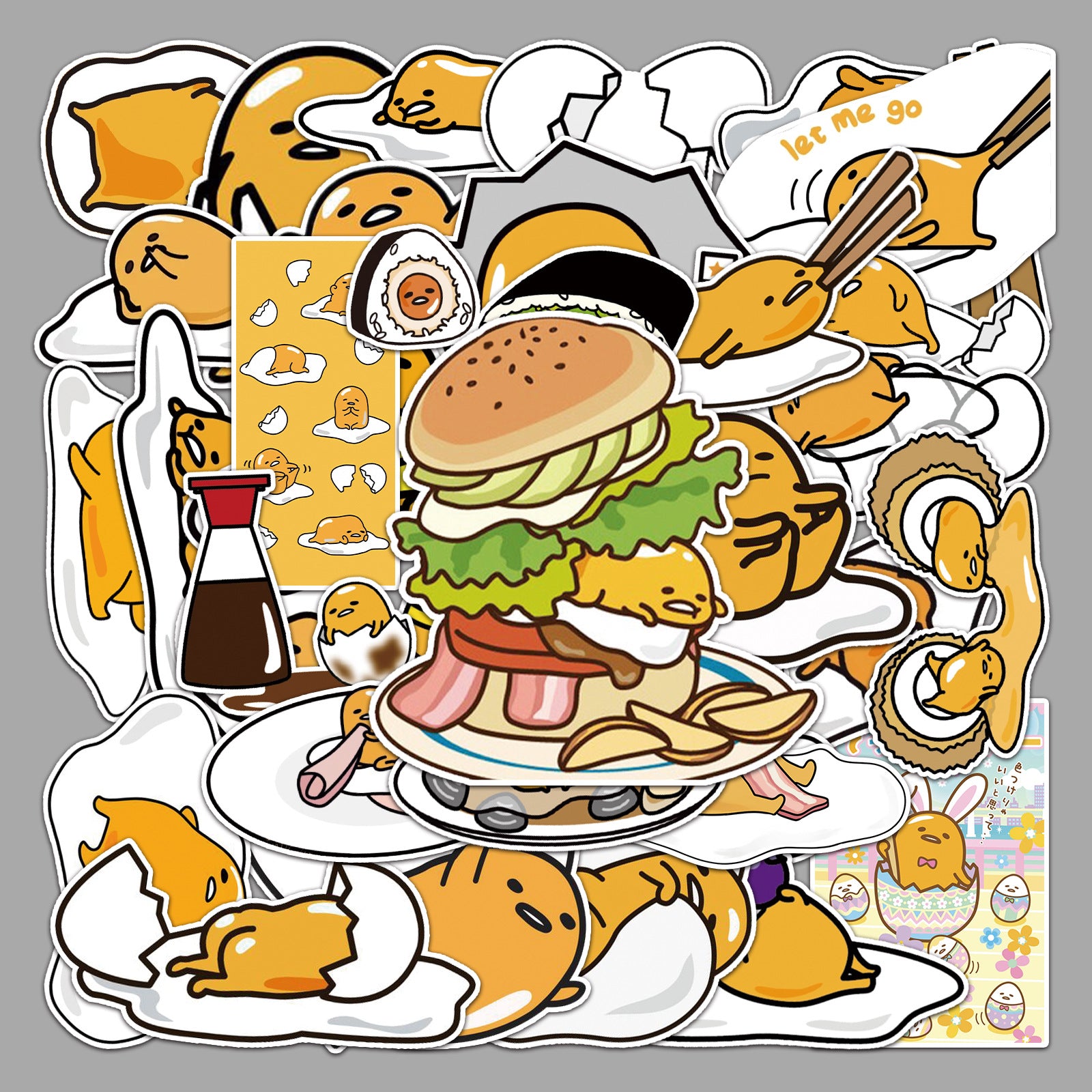 50Pcs Kawaii Waterproof Vinyl Stickers SRO111