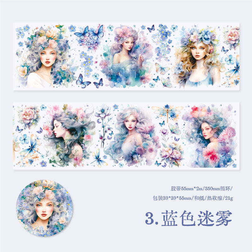 1 Roll Flower Princess PET Tape HZSY