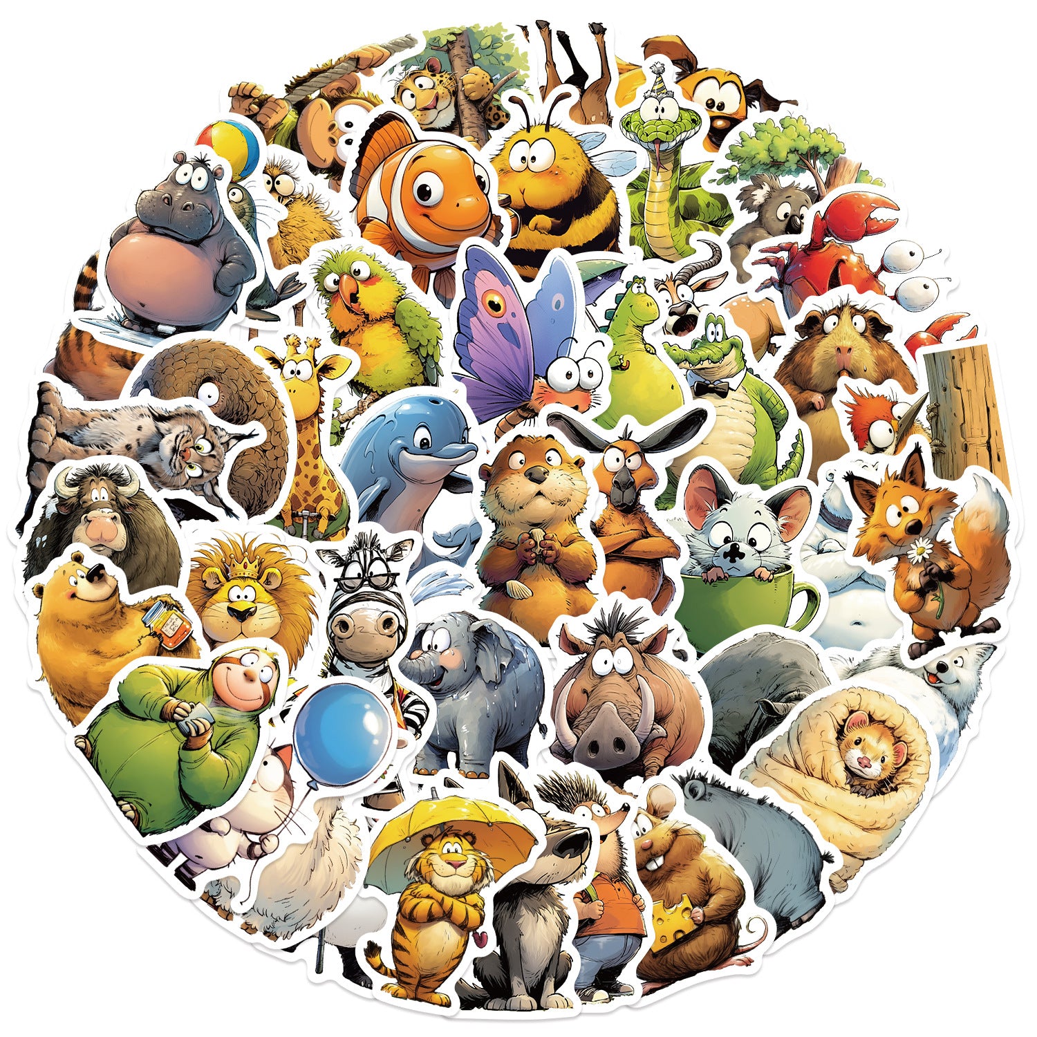 50PCS Funny Sarcastic Meme Vinyl Stickers FUN16