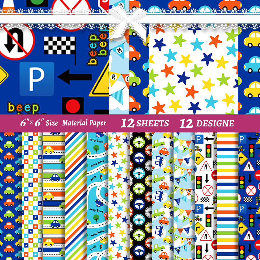 6 inch Trafic Scrapbook Paper Pad PA320