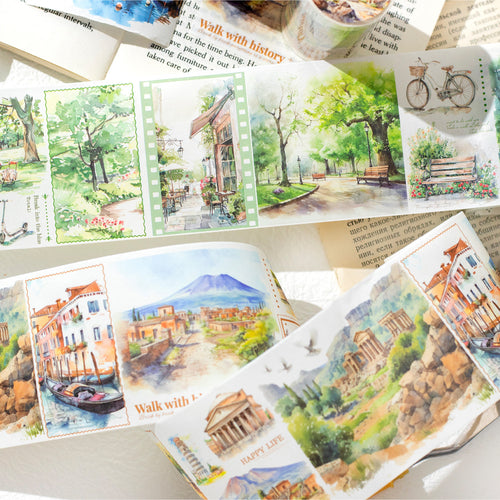 1 Roll Travel Theme Deco Tape YSJYB