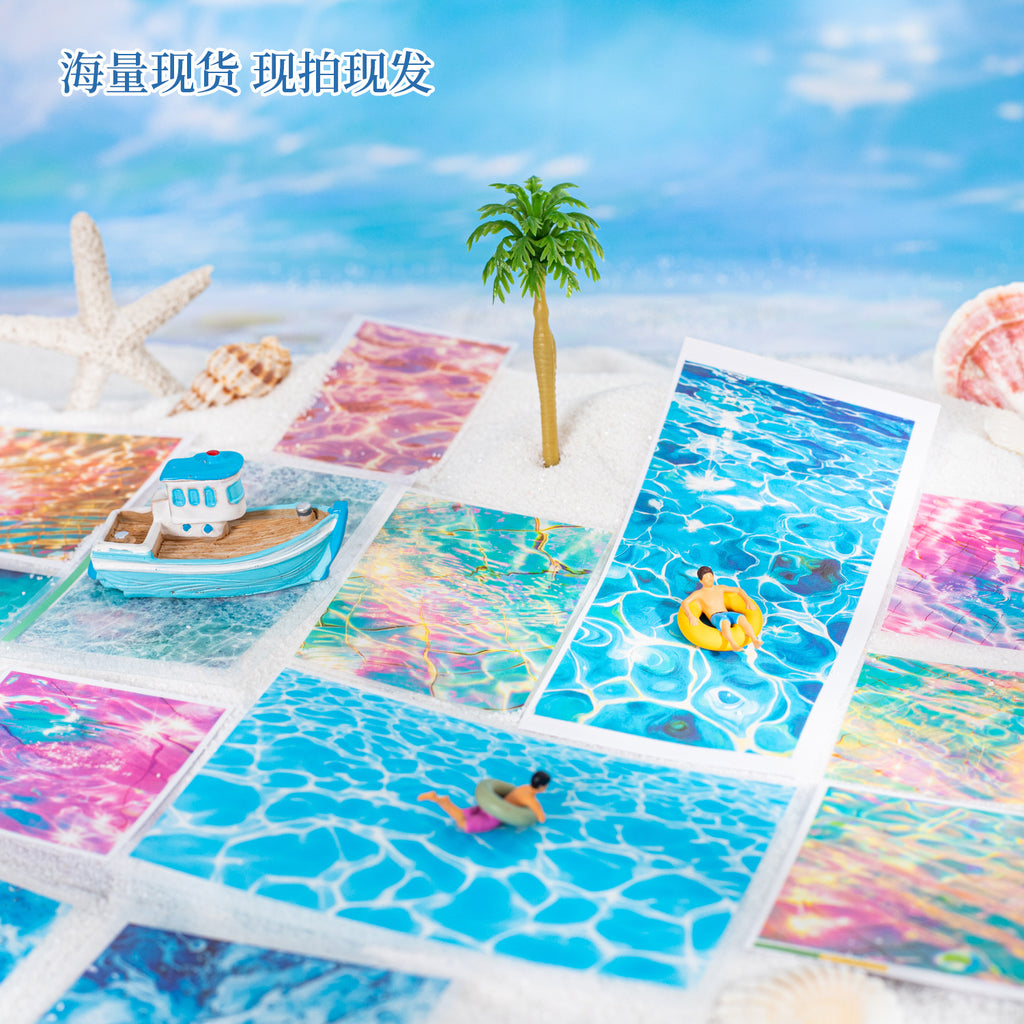 20 Sheets Summer Sea Stickers Book KHJH