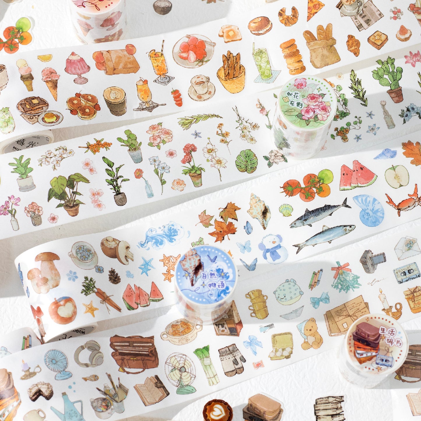 1 Roll Creative Washi Stickers Tape SHSX