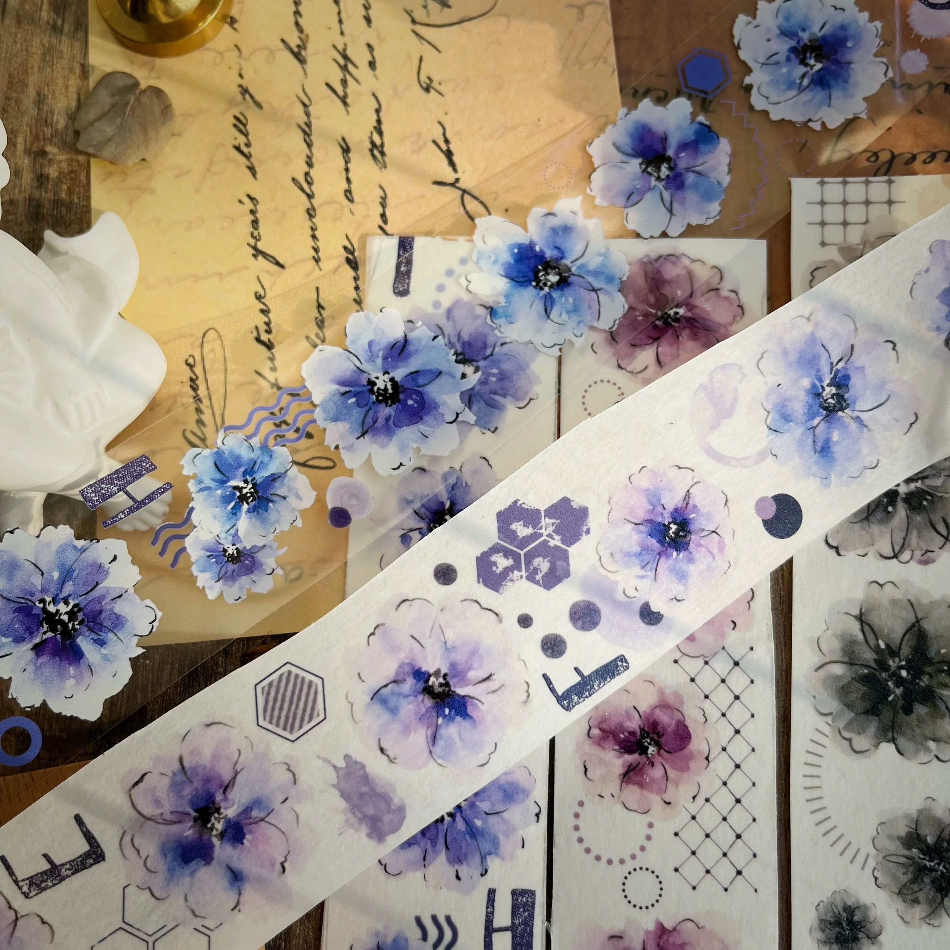 Floral  Decorative Tape Rolls- Petit Ditsy