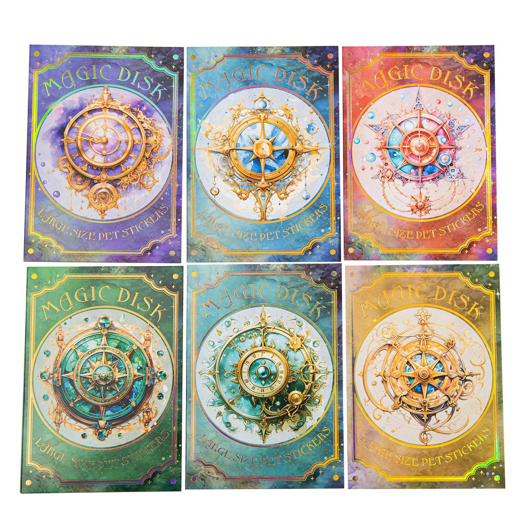 20 Pcs Magic Themed PET Stickers MFXP