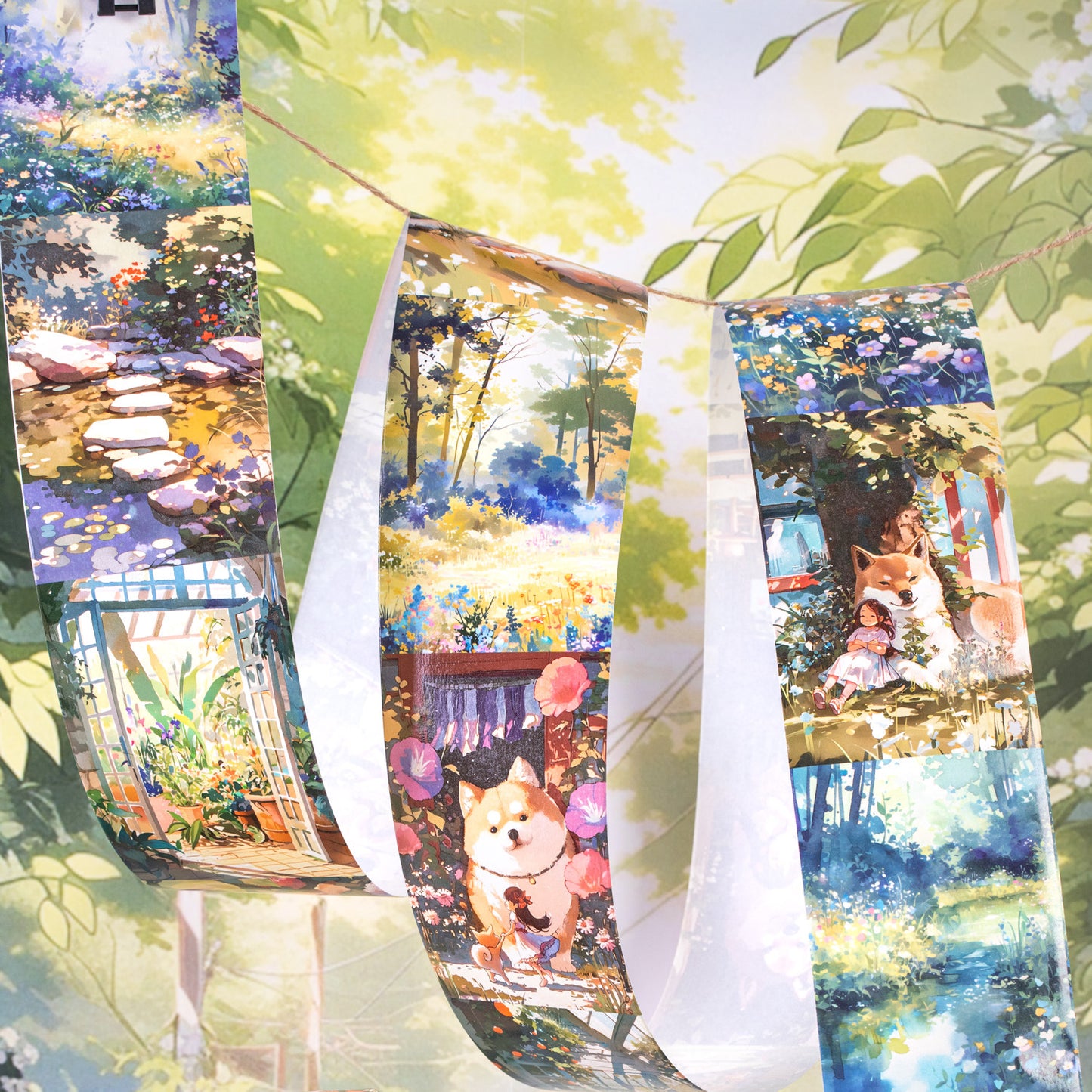 1 Roll Fantasy Cartoon Washi Tape ACZYSH