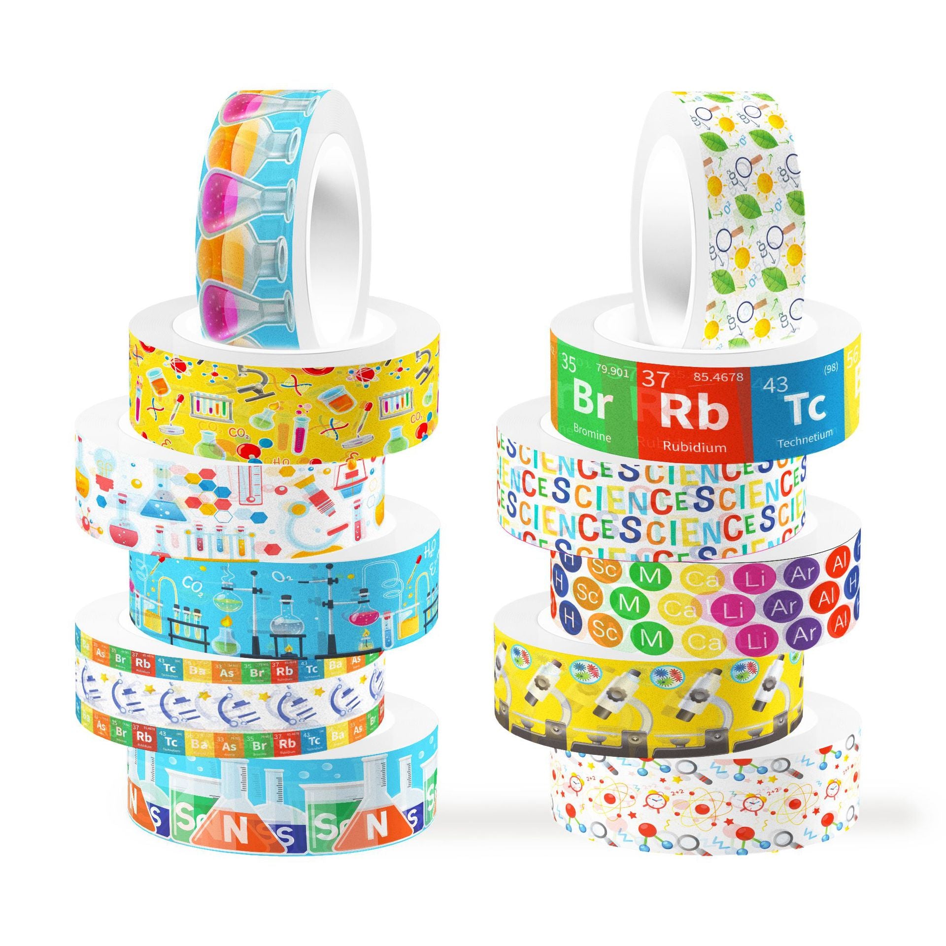 12 Roll Washi Tape Set ZH055