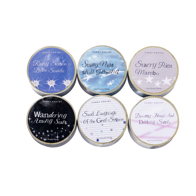 1 Roll Aesthetic Words Decorative Tape YDXJ