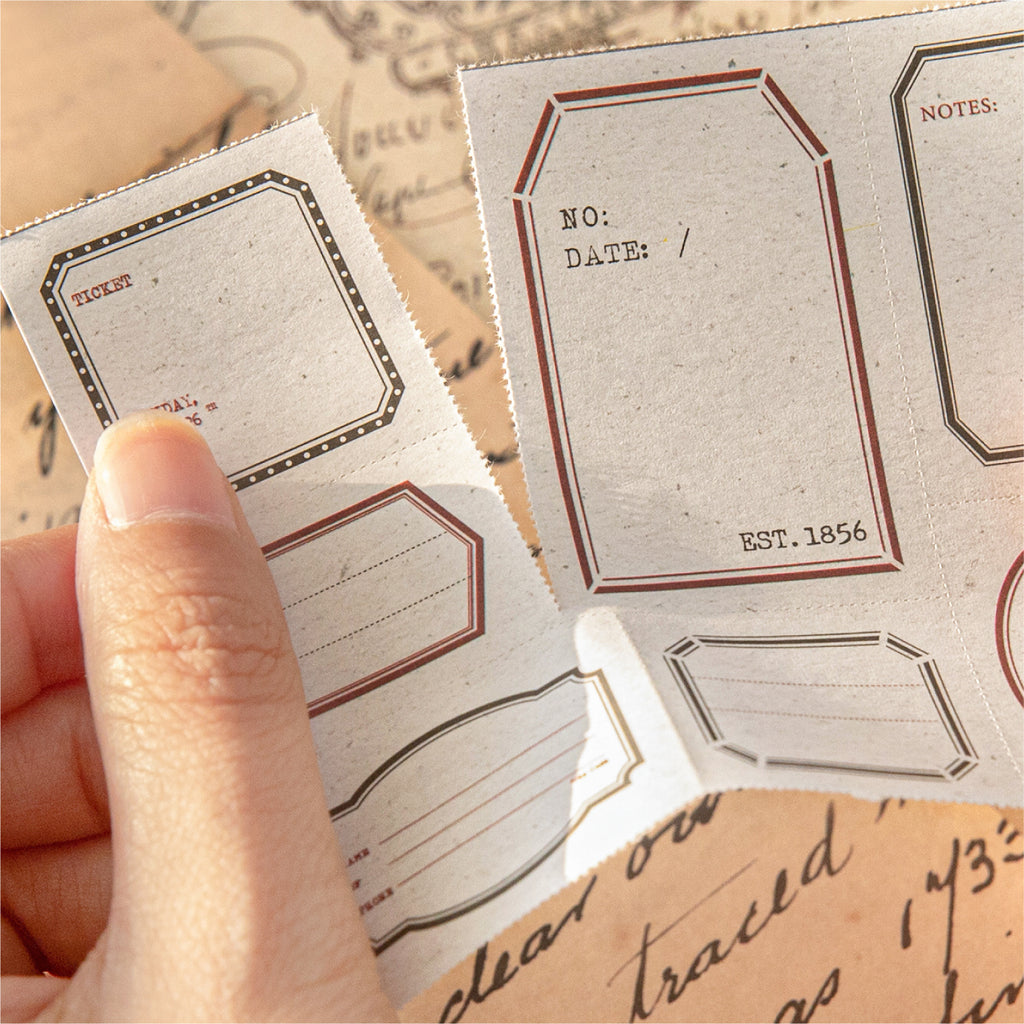 30 Sheets Vintage Notepad Paper SGJLZ