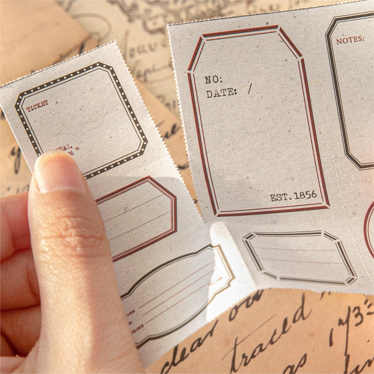 30 Sheets Vintage Notepad Paper SGJLZ