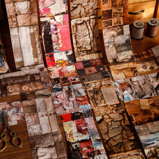 1 Roll Vintage Junk Journal Washi Tape SGCFP