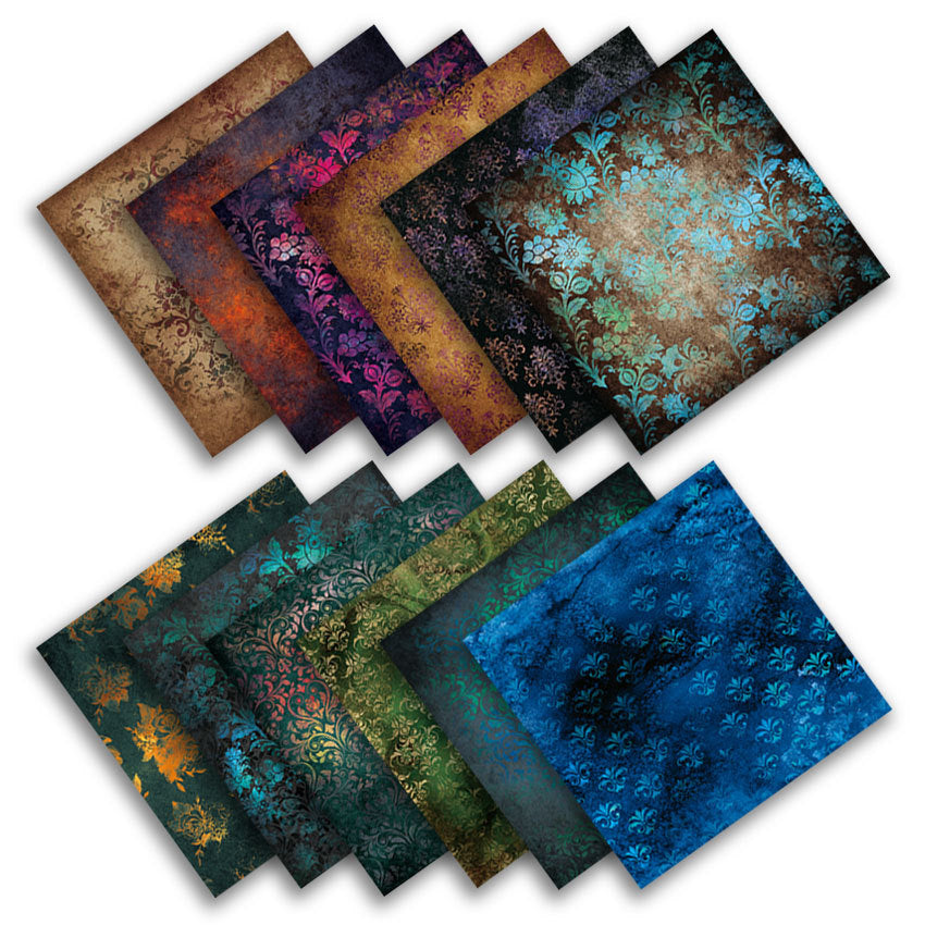 12 Inch Scrapbook Paper Pad for Craft PA901