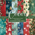 6 inch Christmas Scrapbook Paper Pad SKP2614