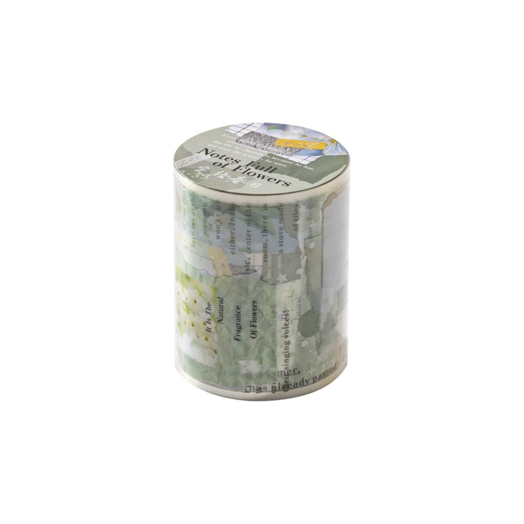 1 Roll Collage Die Cut PET Tape KMXHRJ