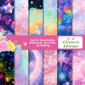 6 inch Starry Scrapbook Paper Pad PA820