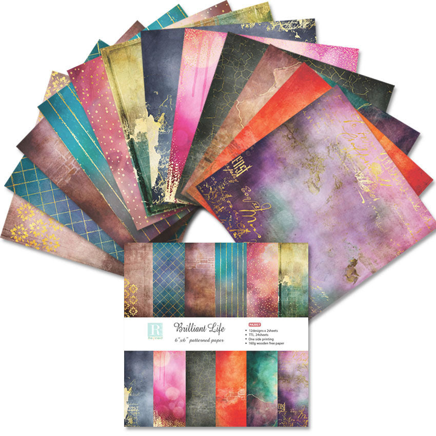 6 inch Scrapbook Paper Pad JYY6017