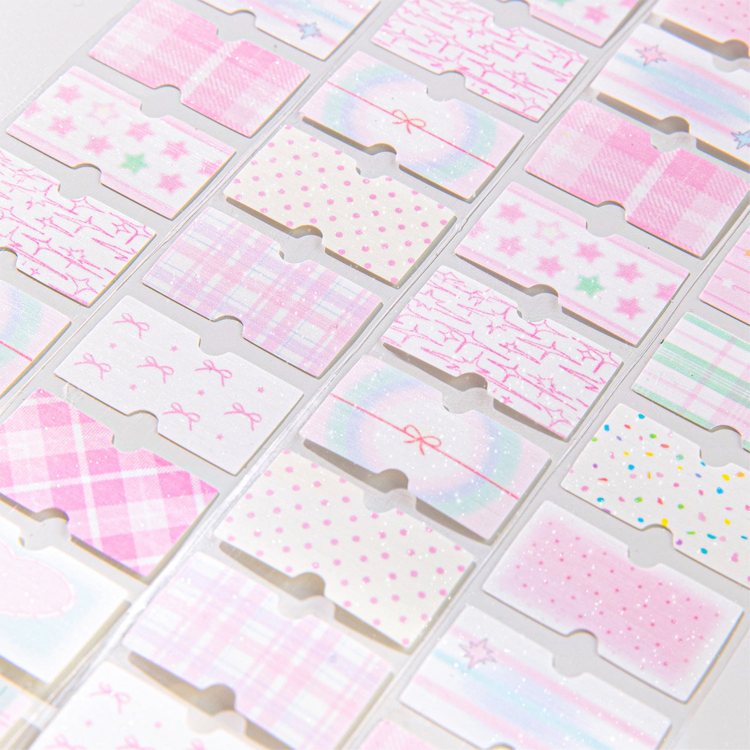 1 Roll Cream Color Label Planner Stickers Tape NYBQT