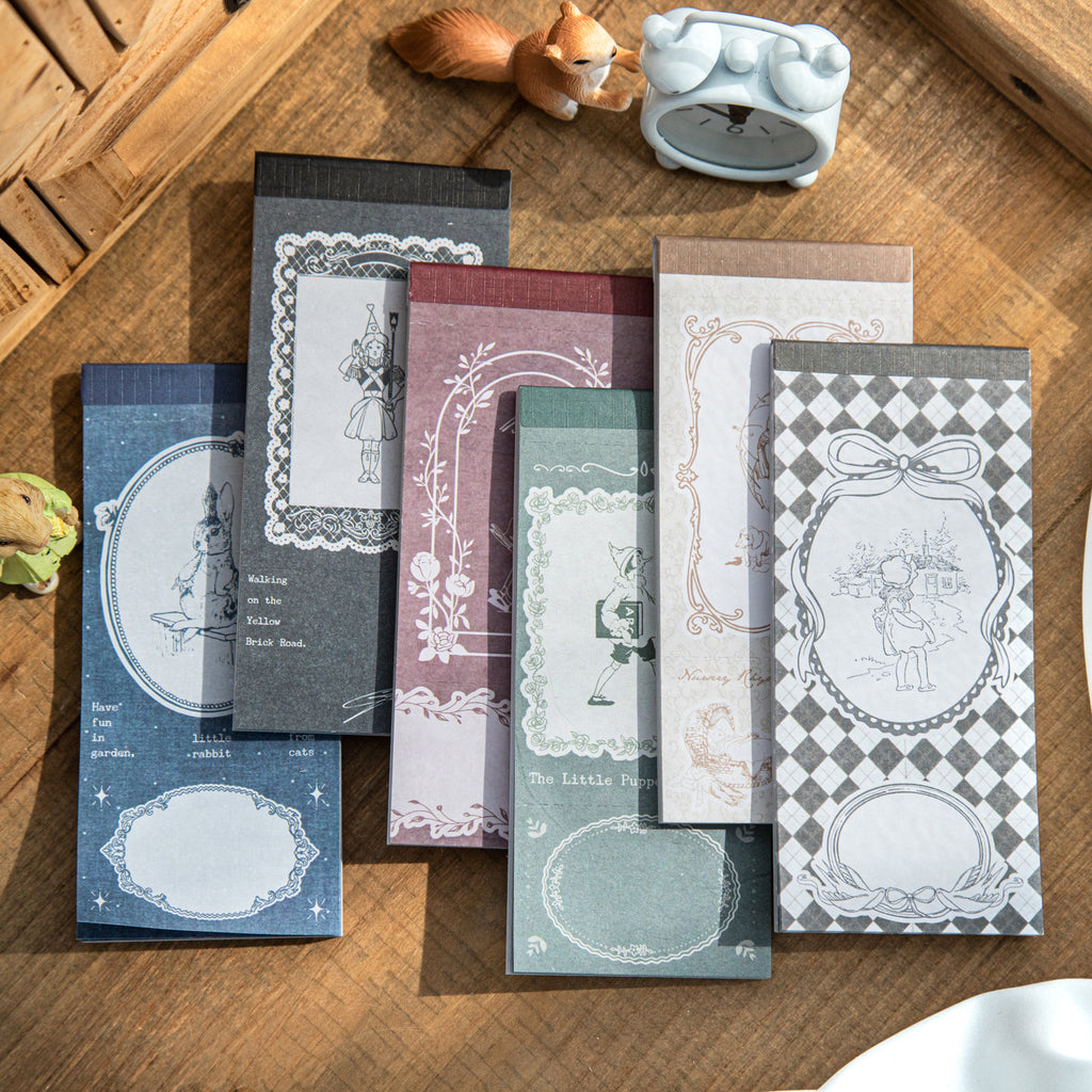 30 Sheets Fairy Themed Notepad Paper THXQX