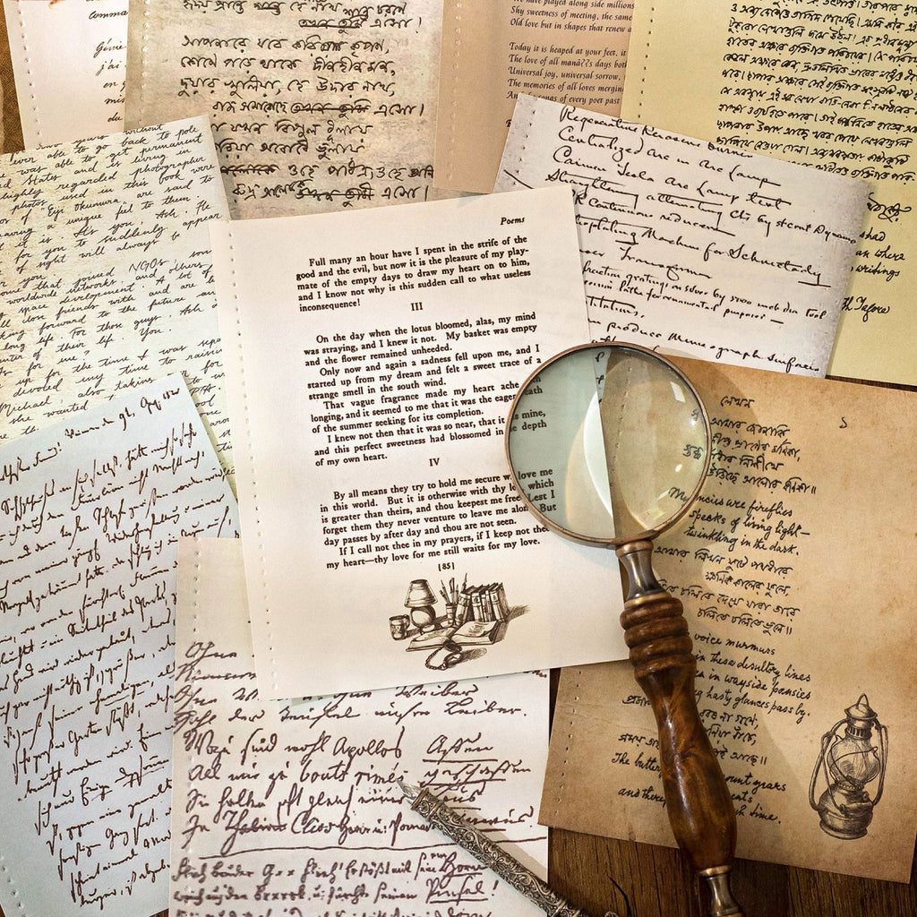 10 Pcs Vintage Junk Journal Paper SYSG