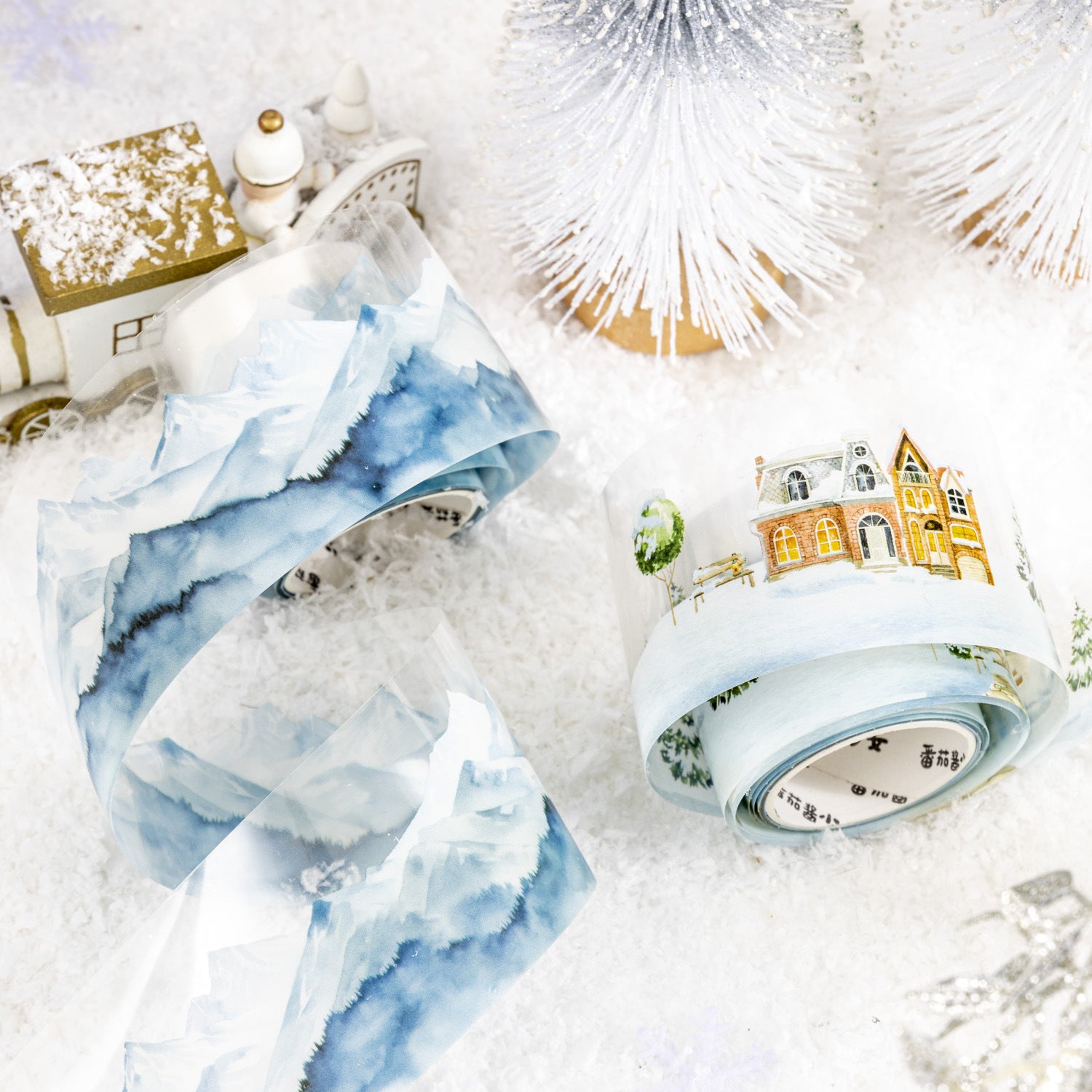 1 Roll Winter Landscape PET Tape DYAR