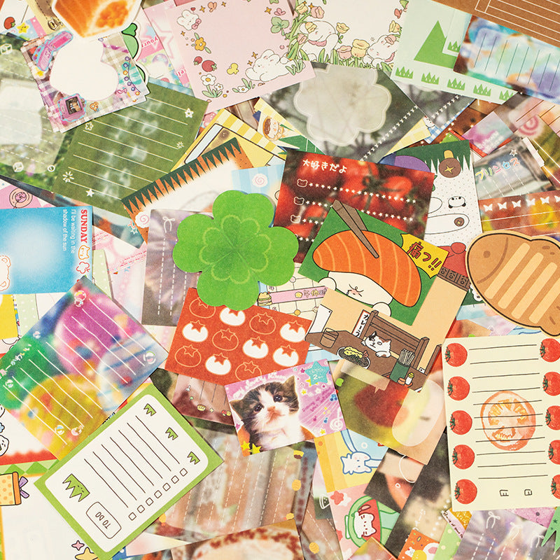 200 Pcs Cute Notepad Paper XQTY