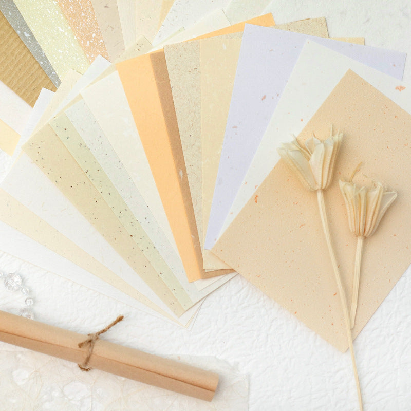 30 Sheets Vintage Color Scrapbook Paper SZSH