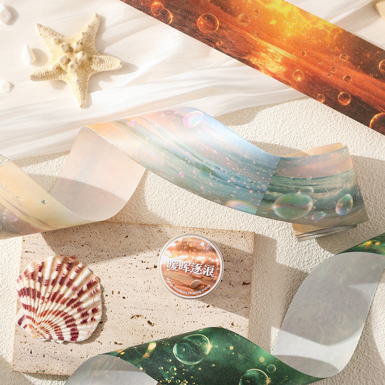 1 Roll Ocean Bubbles Theme Washi Tape ZLLGC