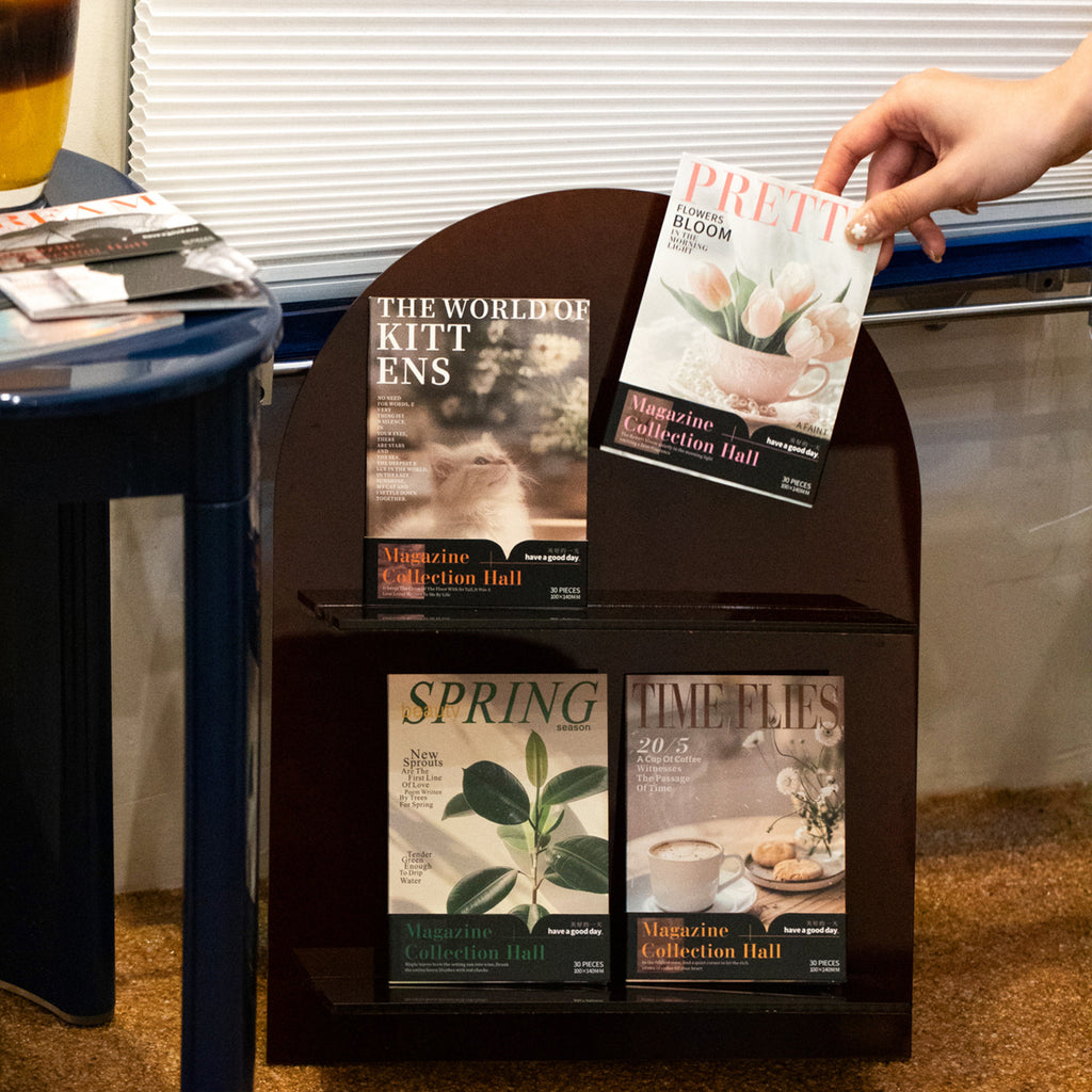 20 Sheets Magzine Cover Themed Journal Paper ZZSCG