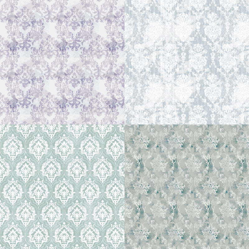 6 inch Baroque Scrapbook Paper Pad SKP036