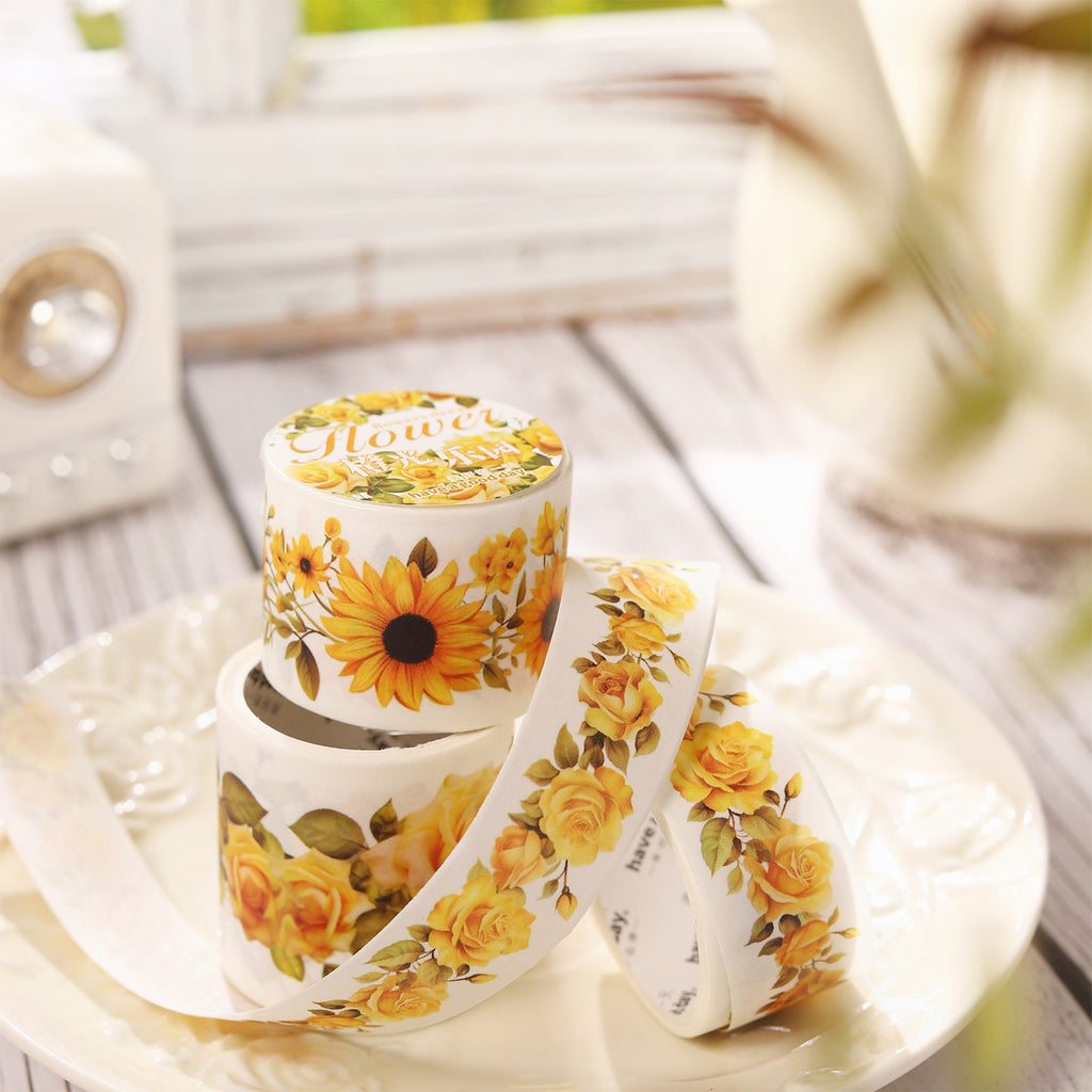 3 Roll Flowers Washi Tape FHRM