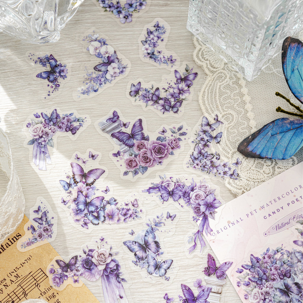 30 Pcs Natural PET Corner Stickers ZRBJ