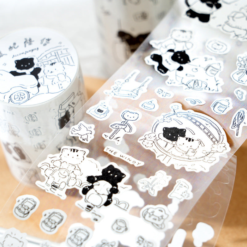 1 Roll Cute Die Cut Tape YNZYQ