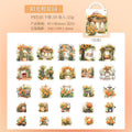 25 Pcs Garden Theme PET Stickers XXLDHY