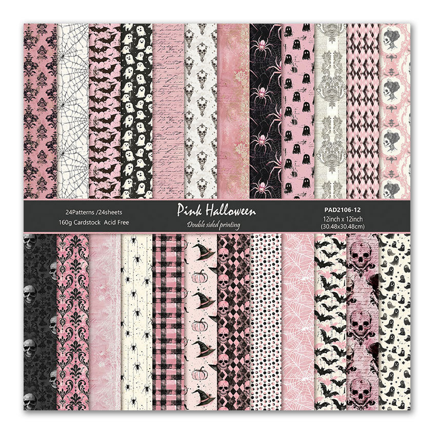 12 inch Scrapbook Paper Pad JYY106
