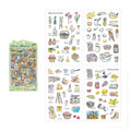 4 Pcs Everyday Journal PET Stickers - Farm Picking