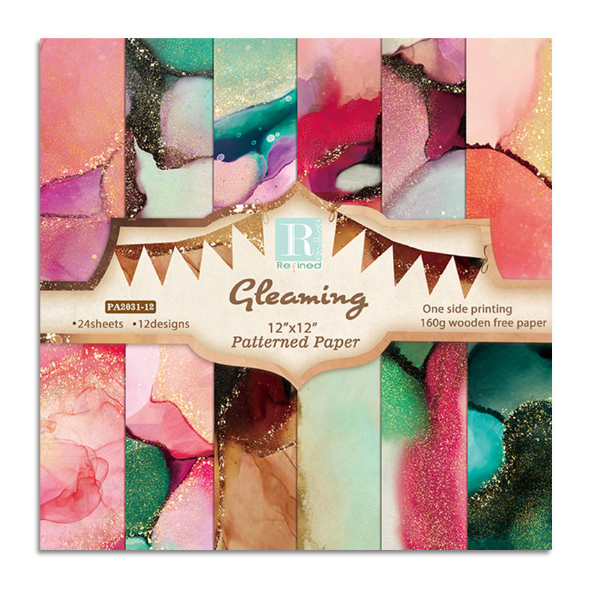 12 inch Scrapbook Paper Pad JYY031