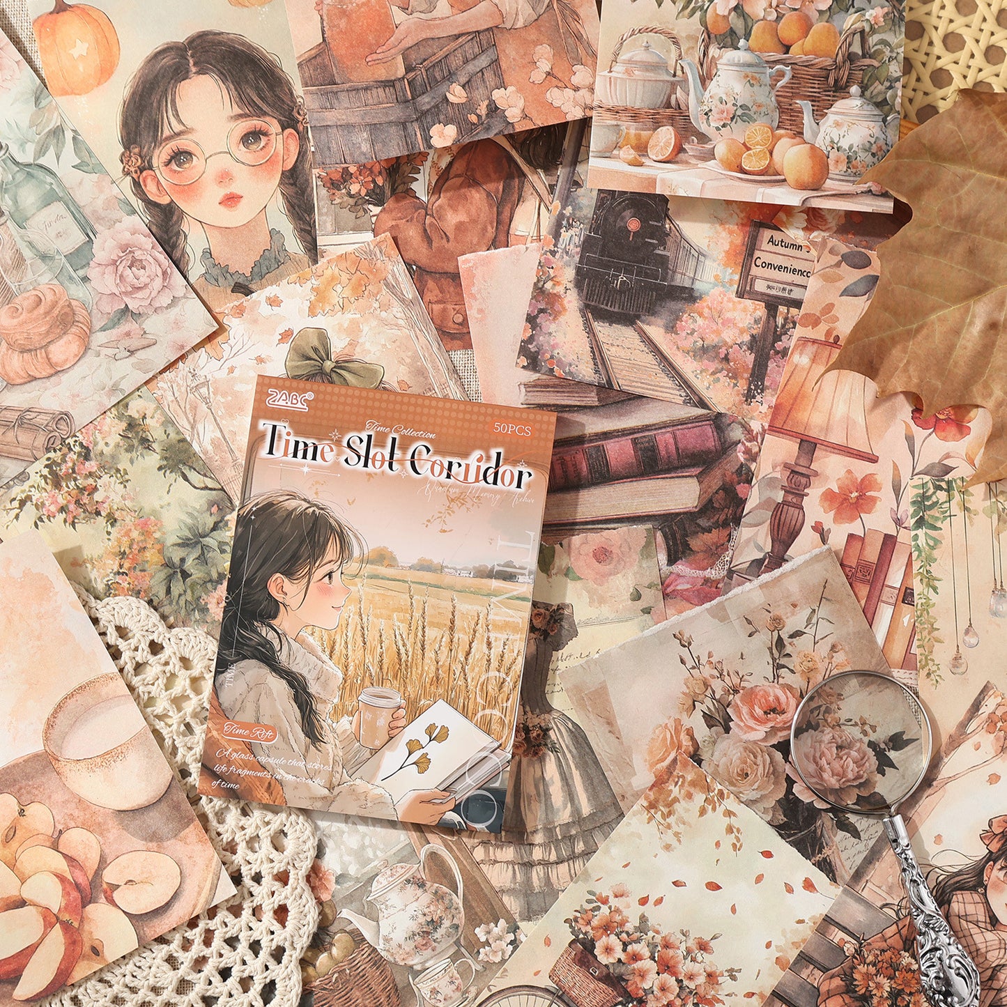 50 Sheets Classic Girl Journal Paper SXHL