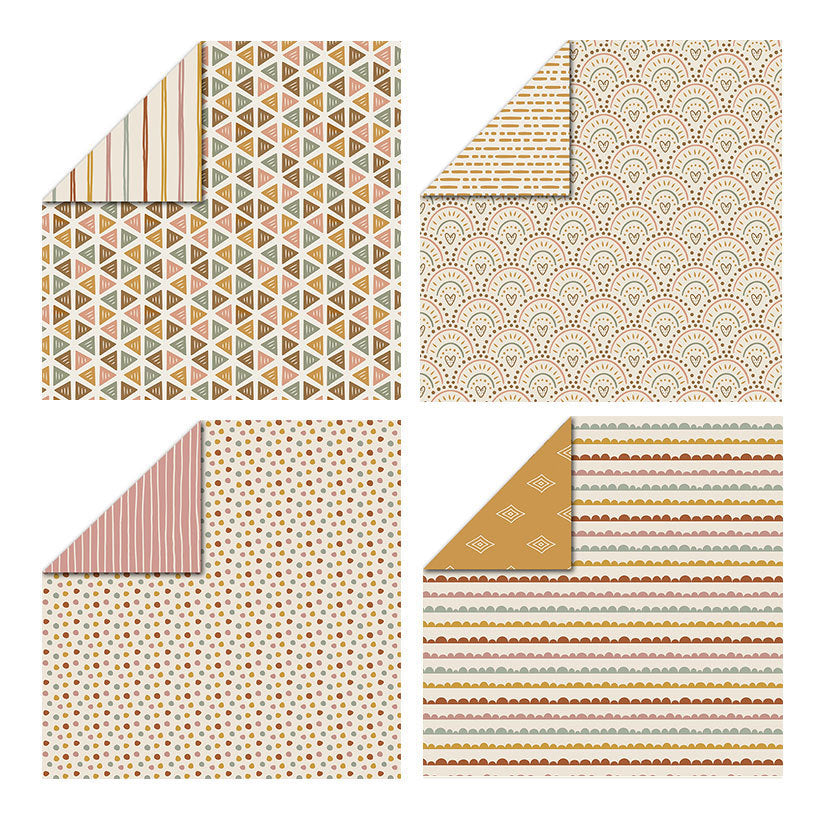 12 inch Scrapbook Paper Pad JYY064