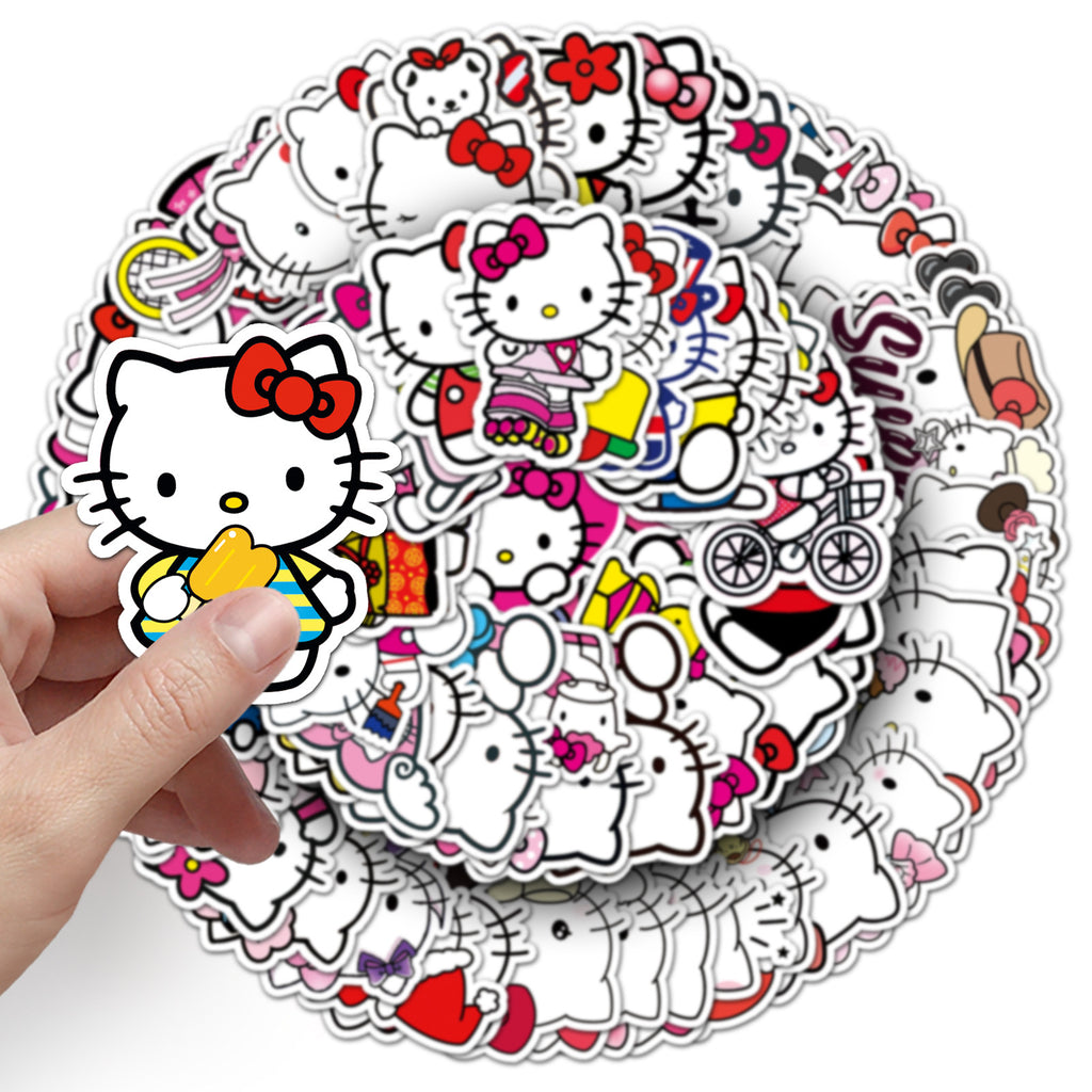 50Pcs Kawaii Waterproof Vinyl Stickers SRO116