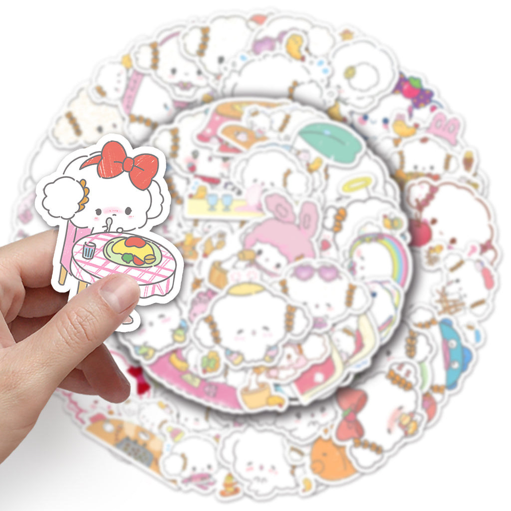 50Pcs Kawaii Waterproof Vinyl Stickers SRO101