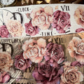 Floral Decorative Tape Rolls- Nostalgic Rose